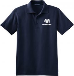 Silk Touch Interlock Polo, Navy